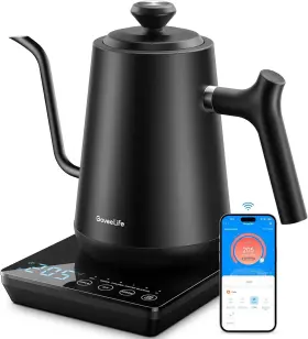 Goveelife 800689646649 Smart Electric Kettle With Led Display And Variable Temperature Contro