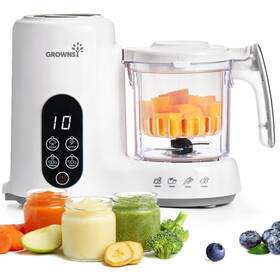 Grownsy B0dgl879nt Baby Food Maker And Processor Steamer Blender - One Step Prep
