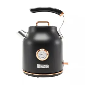 Haden 445002041089 Dorset 1.7 L 7-cup Black And Copper Stainless Steel Electric Kettle With Auto Sh