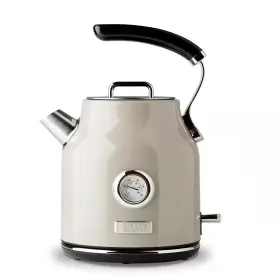 Haden 711181106718 Dorset 1.7 L 7-cup Beige Stainless Steel Electric Kettle With Auto Shut-off And