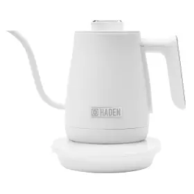 75131 Haden Electric Tea Kettle Gooseneck Hot Water Boiler 0.6l Teapot Ivory/copper