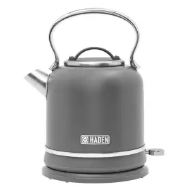 75159-haden Haden Chelsea 1.7 Liter Electric Water Kettle With 360-degree Base Grey And Chrome