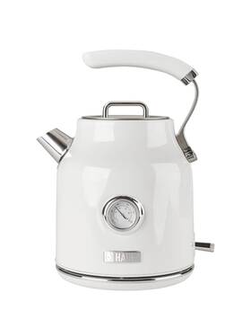 Haden Hk01001-us Dorset Stainless Steel Electric Tea Kettle 6 Cup Rapid Boil Ivory White