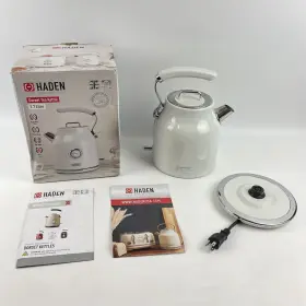 Hu-xi-201 Haden Dorset Stainless Steel Electric Kettle - 1.7l 7 Cup Tea White