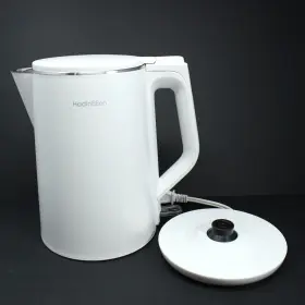 Kess4103-ul Hadineeon Electric Kettle 1.5l 1500w Double Wall Stainless Steel White Kess4103