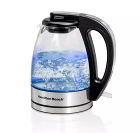 40930g Hamilton Beach 1l Electric Glass Kettle Black New Oem Sealed Box