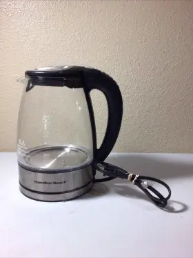 40941 Hamilton Beach Glass Electric Kettle