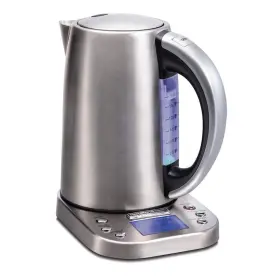 1500w Hamilton Beach 41028 Electric Kettle 1.7l Stainless Steel Tea Cord Storage Gray