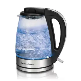 Hamilton Beach 445014583584 7-cup Black Glass Kettle Electric Rated