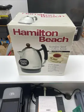 820164204 Hamilton Beach Cordless Kettle 40886