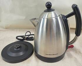 Hamilton Beach A4660ce 40887 Type K15 Electric Kettle Stainless Steel Used Works