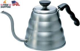 Hario 726084073524 V60 Inch Buono Drip Kettle Stovetop Gooseneck Coffee 1.2l Stainless S