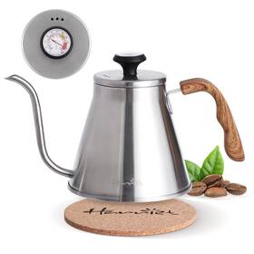 Harriet 769256302671 Gooseneck Kettle 37oz Pour Over Coffee With Built-in Thermometer Ant