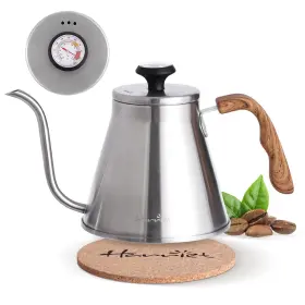 Harriet 769256302671 Gooseneck Kettle 37oz Pour Over Coffee With Built-in Thermometer Ant