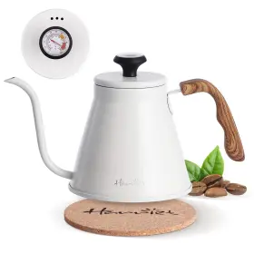 Harriet 769256302695 Gooseneck Kettle For Stovetop 37oz Stainless Steel Pour Over Coffee W