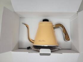 Harriet Hccm2022-yl Gooseneck Kettle 37oz Pour Over Stove Top 1.2 Quarts Yellow