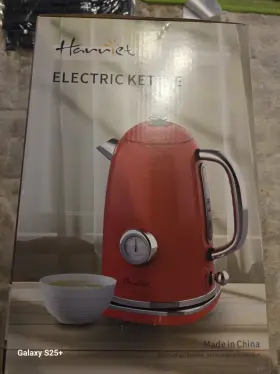Hcdsh2025 Harriet Electric Kettle 1.8l Retro Tea With Thermometer 1500w