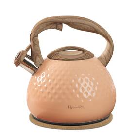 Harriet Hcxh2024 Tea Kettle Pot For Stovetop 2.5 Quart Whistling With 5-layers Bottom
