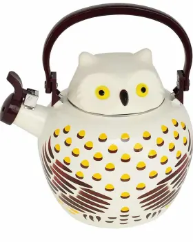 Sh1242 Home-x Owl Whistling Tea Kettle