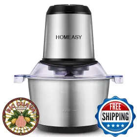 B07q87wr7c Homeasy Meat Grinder Electric Food Processor 2l Stainless Steel Blender Fo