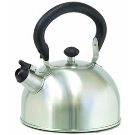 Ibili 411922205671 Whistling Kettle Silver/black 2.5 Litre
