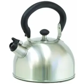 610425 Ibili Whistling Kettle Silver/black 2.5 Litre