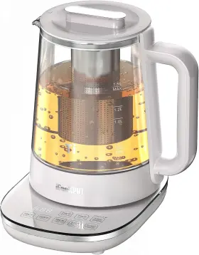 Aj-ta2 Icookpot Titanium And Stainless Steel Electric Kettle With Tea Infuser Temperature Cont