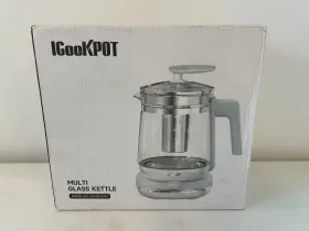 Ysh15 Icookpot 55 Aj 10-in-1 Multifunctional 1.5l Multi Glass Tea Kettle Pot