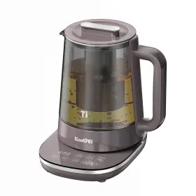 Aj-ta3 Icookpot Ysh15 58 Titanium Hot Tea Maker Glass Electric Kettle With Infuser And Temperature Con