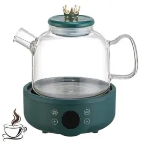 Imocka 716032429398 Electric Kettle Green And Healthy Small Insulated Tea Kettl