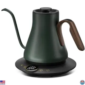 B0dgpl1gns Intasting Gooseneck Electric Kettle 1 Temp Control Stainless Steel 0.9l For Coffee Tea