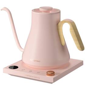 Intasting Nek2907pw Electric Kettle 0.9l Precise Temperature Stainless Steel Interior