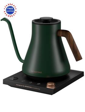 Intasting Uscin1016 Electric Kettles Gooseneck 1 Temperature Control Stainless Steel 0.9l Hunter