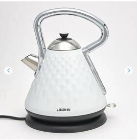 J Jason Wu Jjasonwu-1.7l 1.7l Cordless Electric Kettle White Stainless Steel 1500w 120v