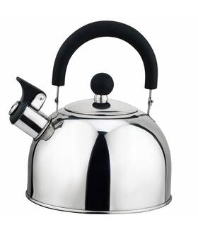 J&v Textiles 87011382 J&v Stainless Steel Whistling Tea Kettle 2.5-quart