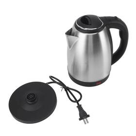 Jeffergarden Jeffergardenhgg59somvf-12 Electric Kettle 2l 1500w Stainless Steel Auto Shut Off Fast Boiling Tea Coffe