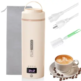 Sy-818 Jekaba Travel Electric Kettle 16oz/450ml Portable Small Water Boiler With 4 Temperat
