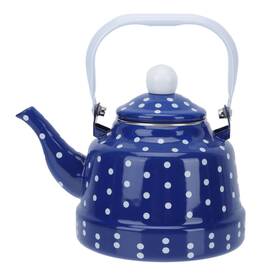 Jojofuny 0315m403y0peo Japanese Enamel Interior Tea Pot - Whistling Kettle For Stovetop Induction