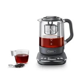 Joydeem 743388093706 Hot Tea Maker Glass Electric Kettle With Auto Lift Infuser And Temperatu