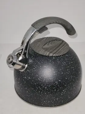 Tk01 Just Teazen Tea Kettle Pot Speckled By 2.5 Quart Modern Charcoal Stainless Steel