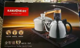 Kamjove 920255865664 K9 Intelligent Electric Teapot Tea Pot Double Cooker - New In Box