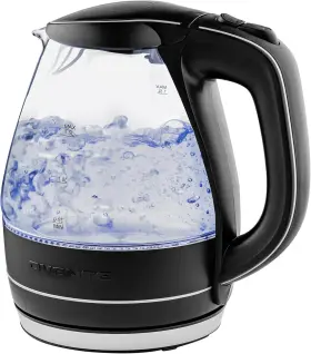 Kg83b Kangeroo Express Electric Kettle 1.5l Borosilicate Glass Countertop Water Heater And Boiler For