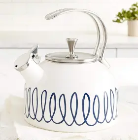 886300 Kate Spade New York All In Good Taste Tea Kettle Charlotte Street Blue