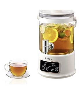 Kawu Rc-z825d2 Electric Kettle Touch Screen Temp Control Timer 800w White
