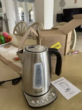 Ke2045 Keinve Stainless Steel Electric Kettle With Temperature Control And Keep Warm Function