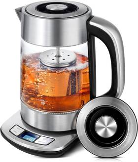Keinve Ke3012 Electric Kettle With Tea Infuser And Temperature Control 1.7l Keep Warm Funct