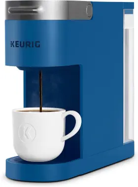 Keurig 062151516724 K-slim Single Serve K-cup Pod Coffee Maker Featuring Twilight Blue