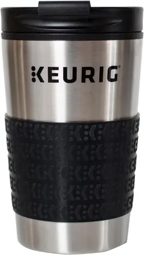 120302 Keurig Travel Mug Fits K-cup Pod Coffee 1 Count Pack Of Stainless Steel