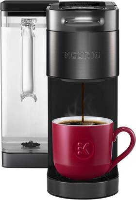 Keurig 611247390689 K-supreme Plus Smart Coffee Maker Single Serve K-cup Pod Black