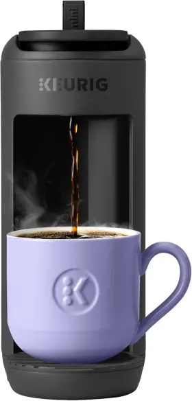 Keurig 611247405772 K-mini Mate Single Serve K-cup Pod Coffee Maker Brews Up Small Black